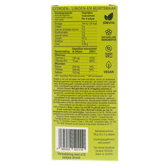 Afbeelding 2 voor ViDrate Citroen-, Limoen- en Muntsmaak - 12 sticks