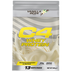 Afbeelding 1 voor C4 Whey Protein Vanilla Bean - 449g