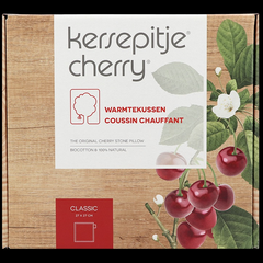 Image 2 pour Classic Coussin aux Noyaux de Cerises Écru - 27 x 27cm