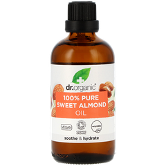 Afbeelding 1 voor Dr. Organic Zoete Amandelolie 100% Puur - 100ml
