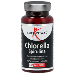 Afbeelding 1 voor Chlorella Spirulina - 200 tabletten