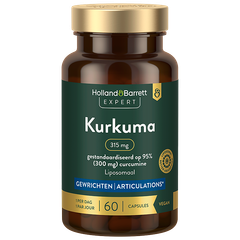 Afbeelding 2 voor Expert Curcuma 315 mg liposomaal - 60 capsules