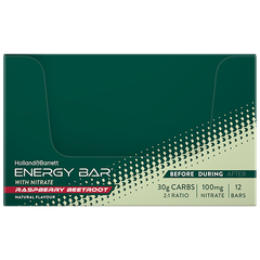 Afbeelding 1 voor Energy Bar Nitrate Raspberry Beetroot Box - 12 x 48g