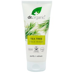 Dr. Organic Tea Tree Face Wash - 200ml