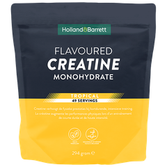 Afbeelding 1 voor Flavoured Creatine Monohydraat Tropical - 294g