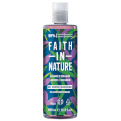 Body Wash Lavande et Geranium de Faith In Nature - 400ml