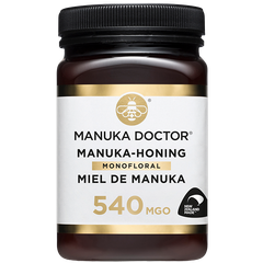Afbeelding 1 voor Manukahoning Monofloraal 540 MGO - 500g