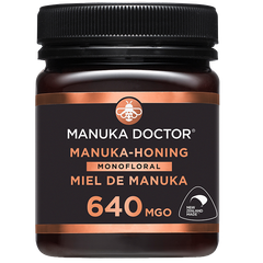 Afbeelding 1 voor Manukahoning Monofloraal 640 MGO - 250g