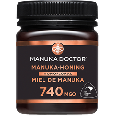 Afbeelding 1 voor Manukahoning Monofloraal 740 MGO - 250g