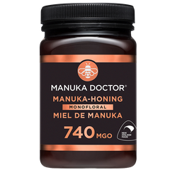Afbeelding 1 voor Manukahoning Monofloraal 740 MGO - 500g
