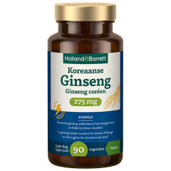 Afbeelding 1 voor Koreaanse Ginseng 275mg - 90 capsules