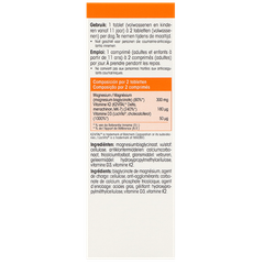 Afbeelding 2 voor Magnesium + K2 + D3 - 30 tabletten