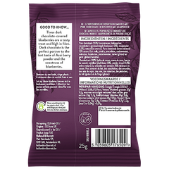 Afbeelding 2 voor Dark Chocolate Blueberries - 25g