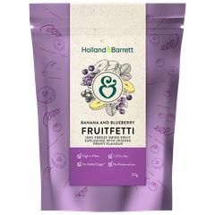 Afbeelding 1 voor Banana & Blueberry Fruitfetti - 30g