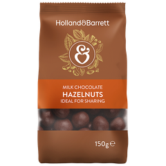 Afbeelding 1 voor Milk Chocolate Hazelnuts - 150g