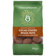 Afbeelding 1 voor No Added Sugar Milk Chocolate Brazil Nuts - 150g