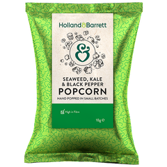Afbeelding 1 voor Seaweed, Kale & Black Pepper Popcorn - 18g