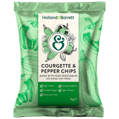 Afbeelding 1 voor Courgette & Pepper Chips - 16g