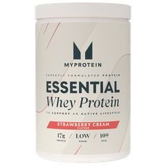 Afbeelding 1 voor Essential Whey Protein Strawberry Cream - 600g