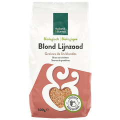 Afbeelding 1 voor Biologisch Heel Blond Lijnzaad - 500g