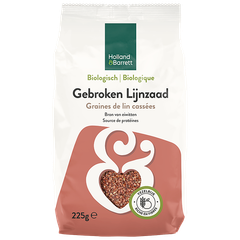 Afbeelding 1 voor Biologisch Gebroken Lijnzaad - 225g
