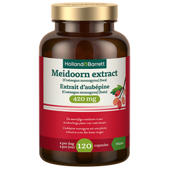 Afbeelding 1 voor Meidoorn Extract 420 mg - 120 capsules