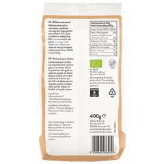 Afbeelding 2 voor Biologisch Kikkererwtenmeel - 400g