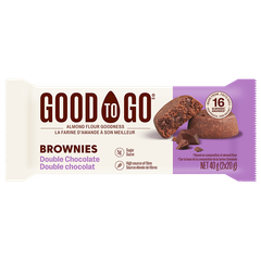 Afbeelding 1 voor Double Chocolate Brownies - 2 x 20g