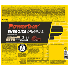 Afbeelding 2 voor Energize Bar Original 2:1 Carb Cookies & Cream - 55g