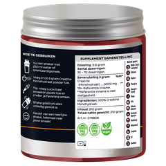 Afbeelding 2 voor Puur Creatine Poeder - 70 doseringen