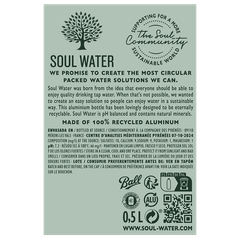 Afbeelding 2 voor Soul Water Mineraalwater Fles - 500 ml