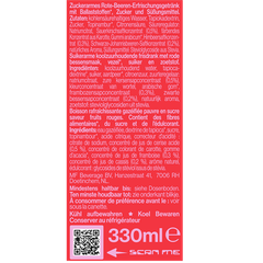 Afbeelding 2 voor XOXO Soda Red Berries - 330ml