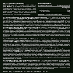 Afbeelding 2 voor Performance Creapure® Creatine Monohydraat Poeder - 300g