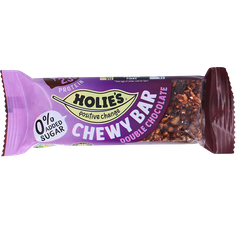 Afbeelding 1 voor Holie's Chewy Bar Double Chocolate - 35g
