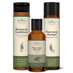 Afbeelding 1 voor Rozemarijn Haar Trio Bundel - Shampoo + Haarolie + Conditioner