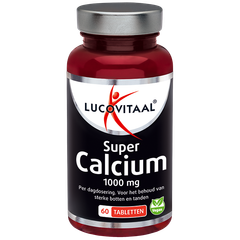 Afbeelding 1 voor Super Calcium 1000 mg - 60 tabletten
