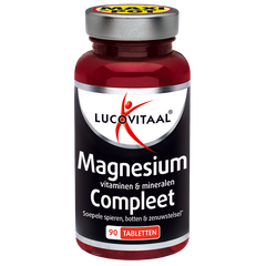 Afbeelding 1 voor Magnesium Vitaminen & Mineralen Compleet - 90 tabletten