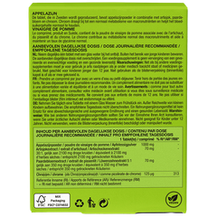 Afbeelding 3 voor Apple Cider™ 1000mg - 30 tabletten