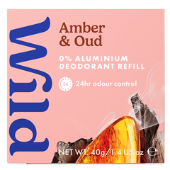 Afbeelding 1 voor Deodorant Amber & Oud Navulling - 40g