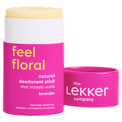 Afbeelding 2 voor Lekker Deodorant Stick Feel Floral - 40g