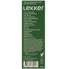 Afbeelding 3 voor Lekker Deodorant Refill Starter Set Be Active - 40g
