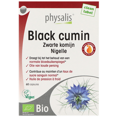 Afbeelding 1 voor Zwarte Komijn Bio - 60 capsules