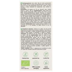 Afbeelding 3 voor Matcha 280mg Bio - 100 capsules
