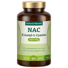 Afbeelding 1 voor NAC N-Acetyl-L-Cysteïne 290 mg - 90 capsules