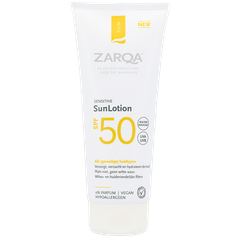 Afbeelding 1 voor ZARQA Sensitive Sunlotion SPF50 - 200ml