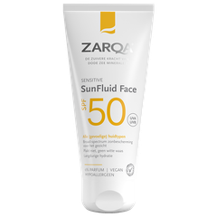 Afbeelding 1 voor ZARQA Sun Fluid Face SPF50 - 50ml