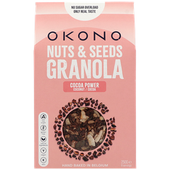 Afbeelding 1 voor Nuts & Seeds Granola Cocoa Power Coconut & Cocoa - 250g