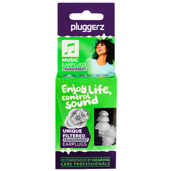 Afbeelding 1 voor Transparent Music Earplugs – 1 set