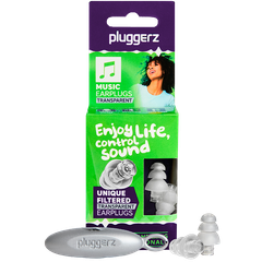 Afbeelding 2 voor Transparent Music Earplugs – 1 set