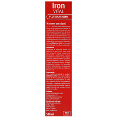 Afbeelding 3 voor Iron VITAL®️ Vloeibaar IJzer - 500ml